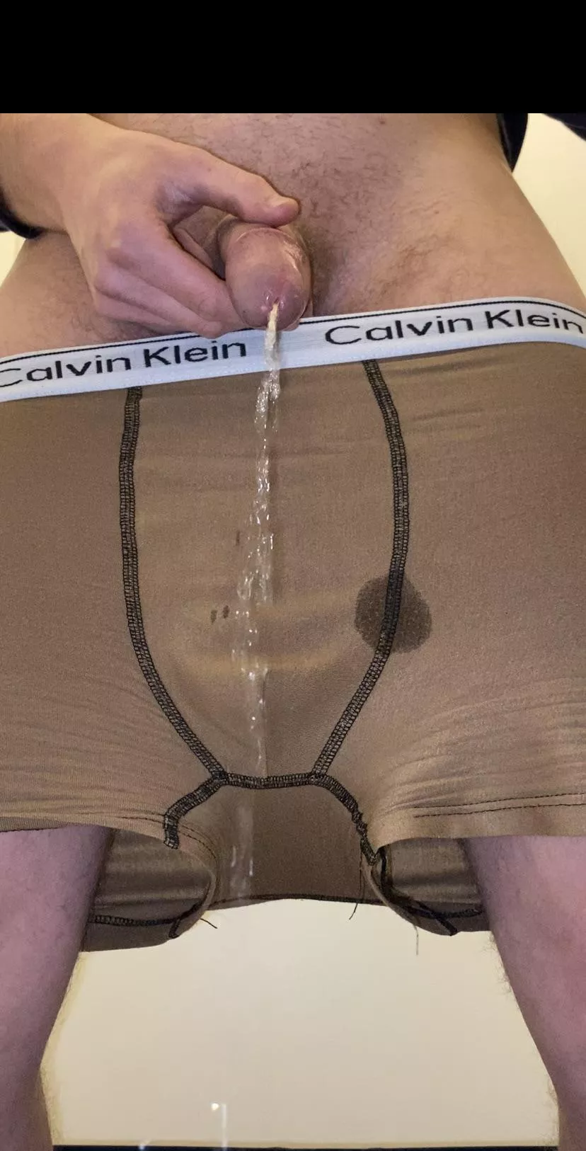 Finally made it to the toilet after already having an accident 🤭💦