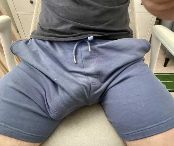 First bit of sun and the shorts come out 