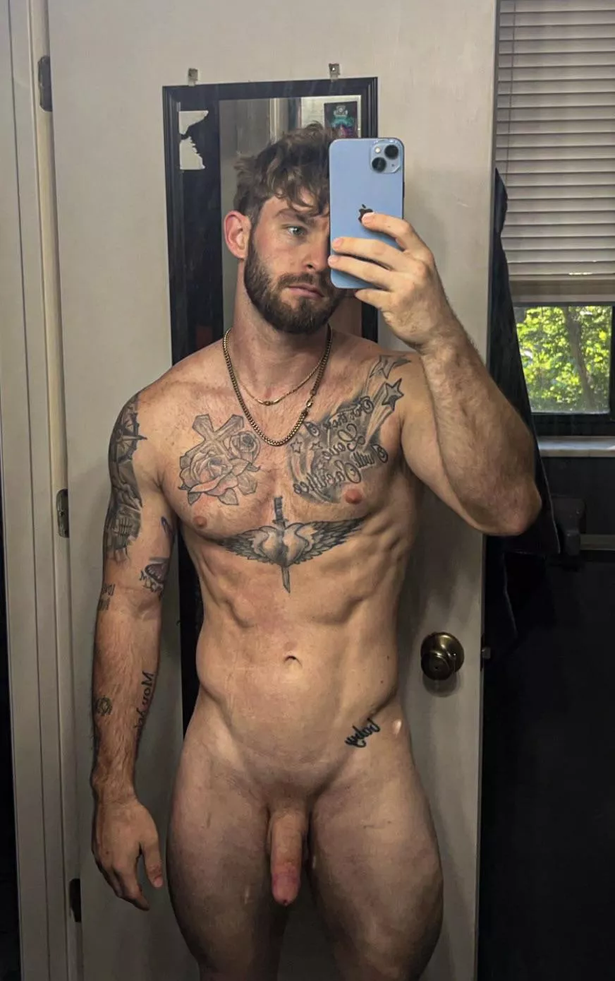 get naked it’s shower time