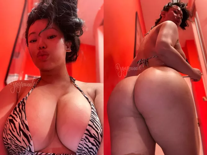 Get urself an Asian girlfriend who has both.