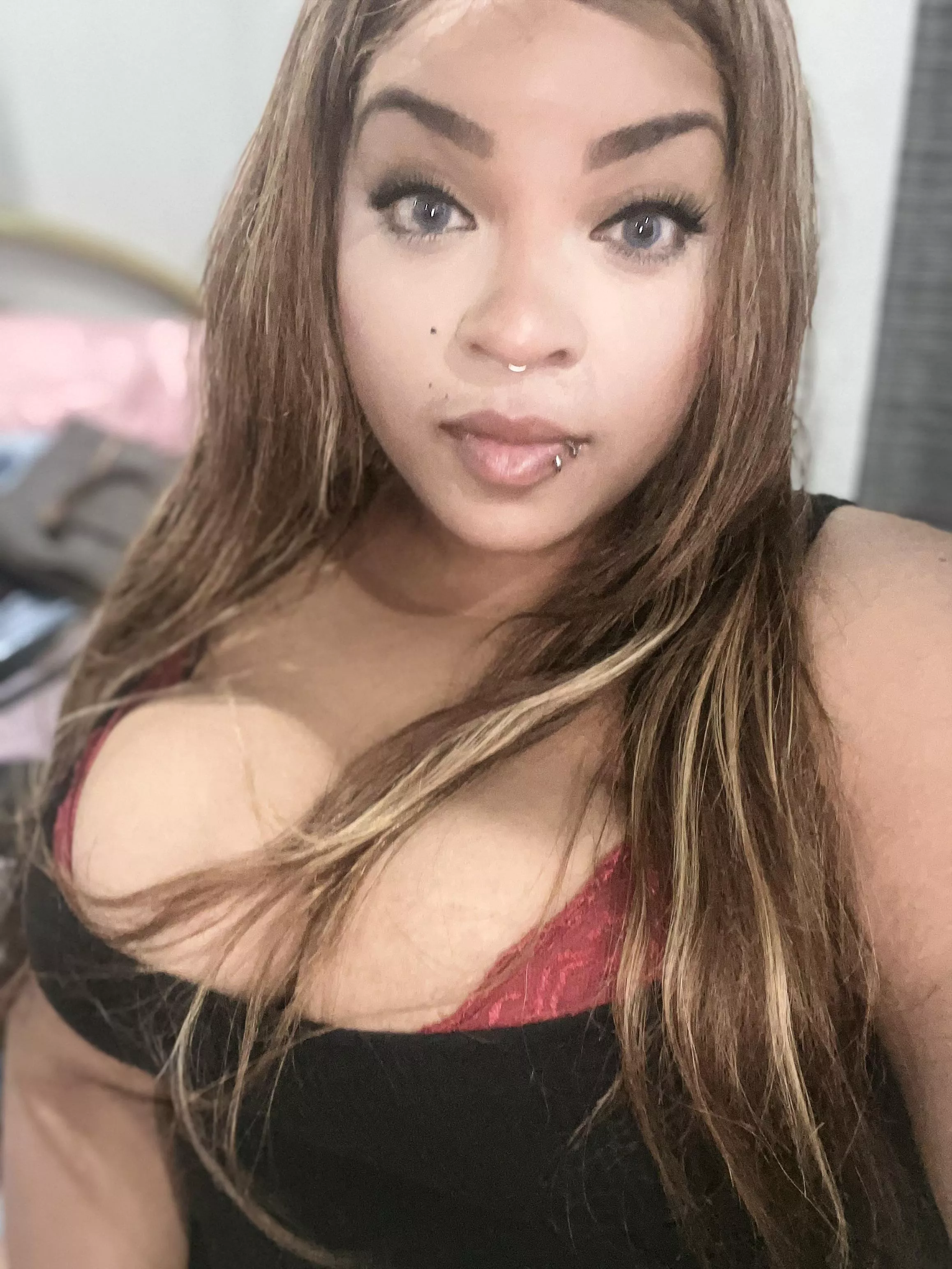 Glowing and feeling radiant 