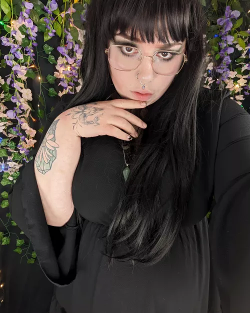 Goth bbw