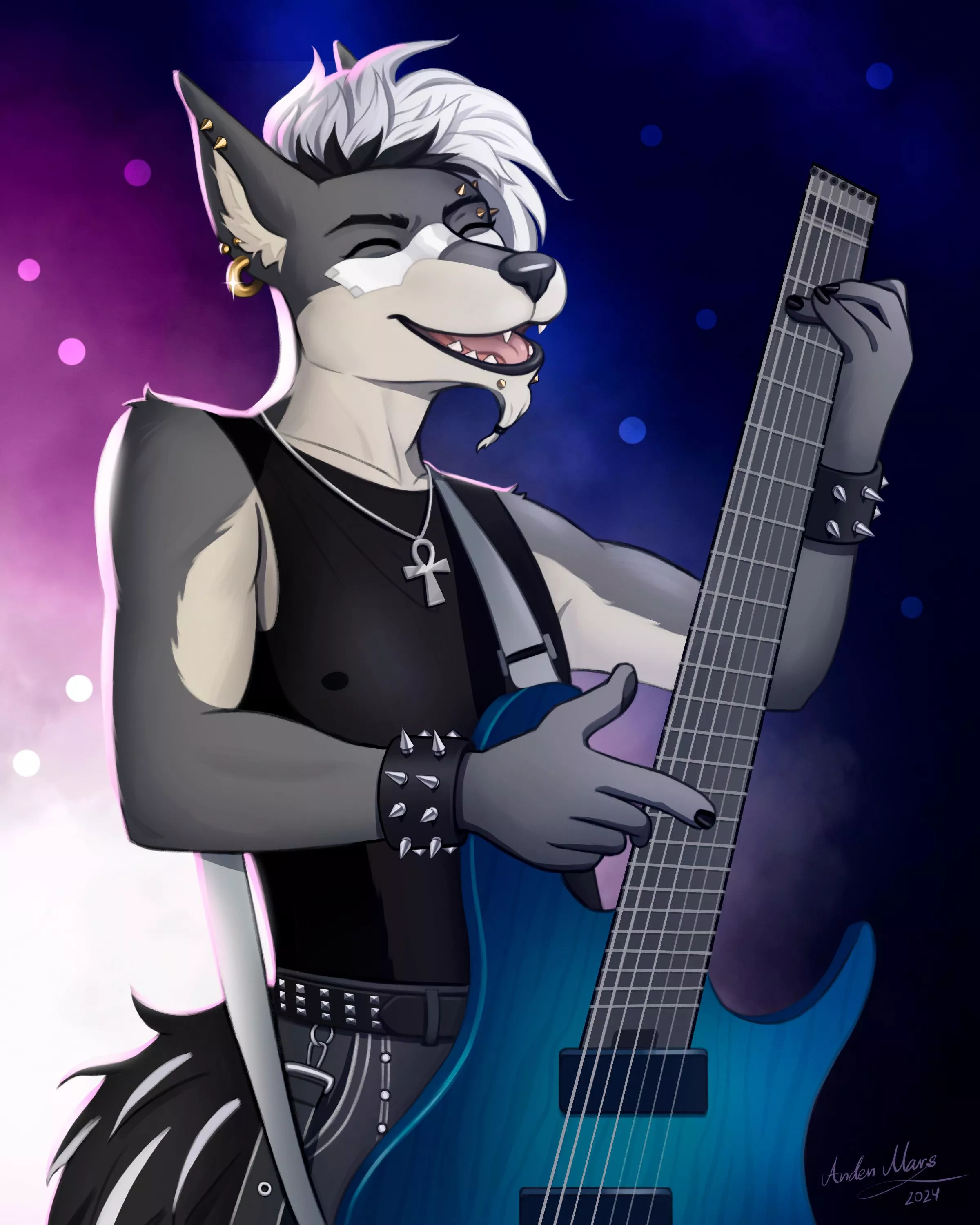 He is a rockstar! (Art by me)