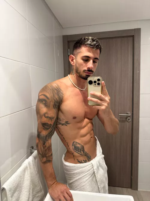 Hello! Just going to the shower and you?