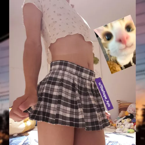 [I dunno, felt cute on my skirt today 💖]