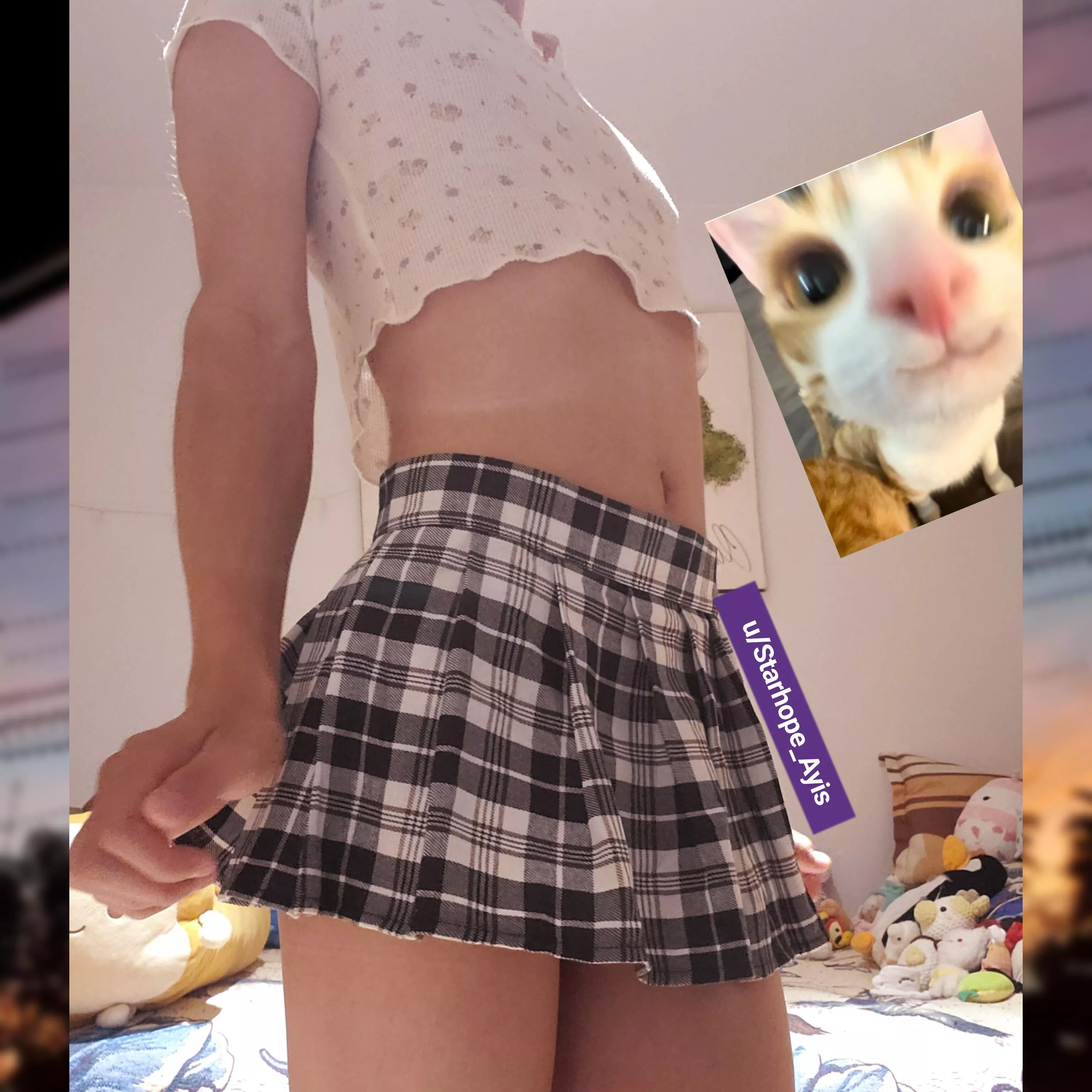 [I dunno, felt cute on my skirt today 💖]