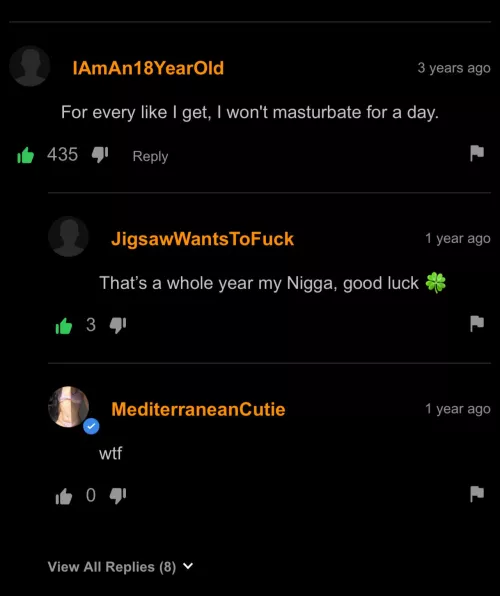 I have a feeling he didn’t keep his word