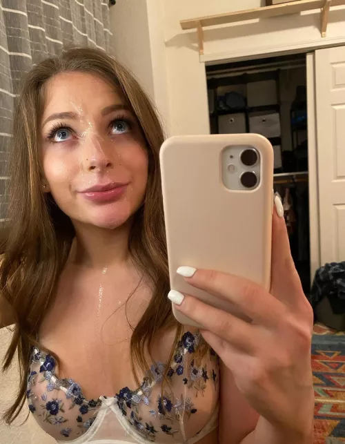 I like my face how I like my donuts - glazed