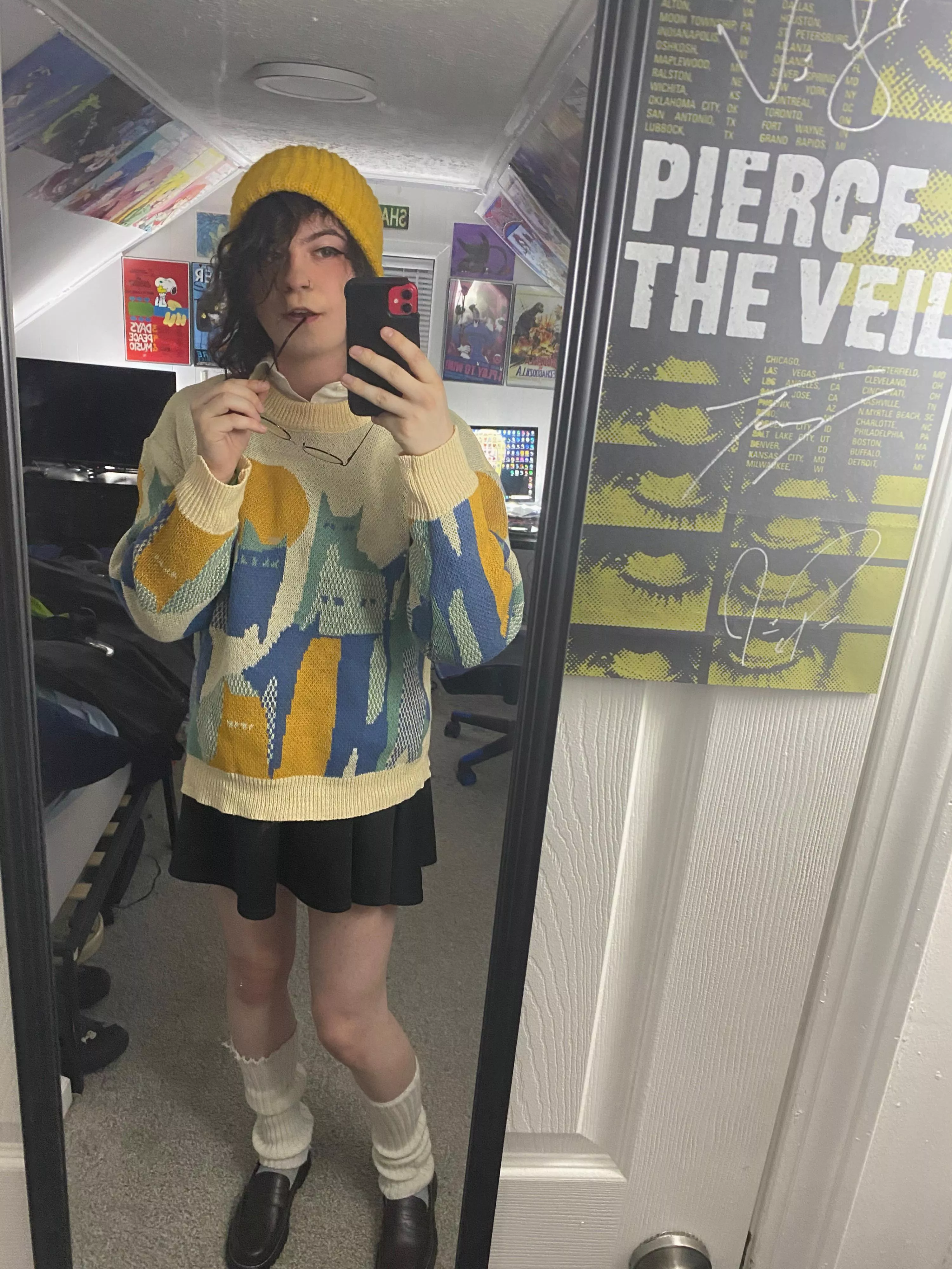 I look like an intelligent person