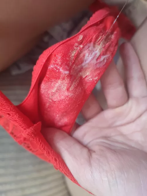 I wish you could have smelled these panties 🤤