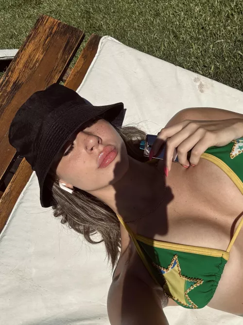 I wonder if you would like to see more of my bikini pics