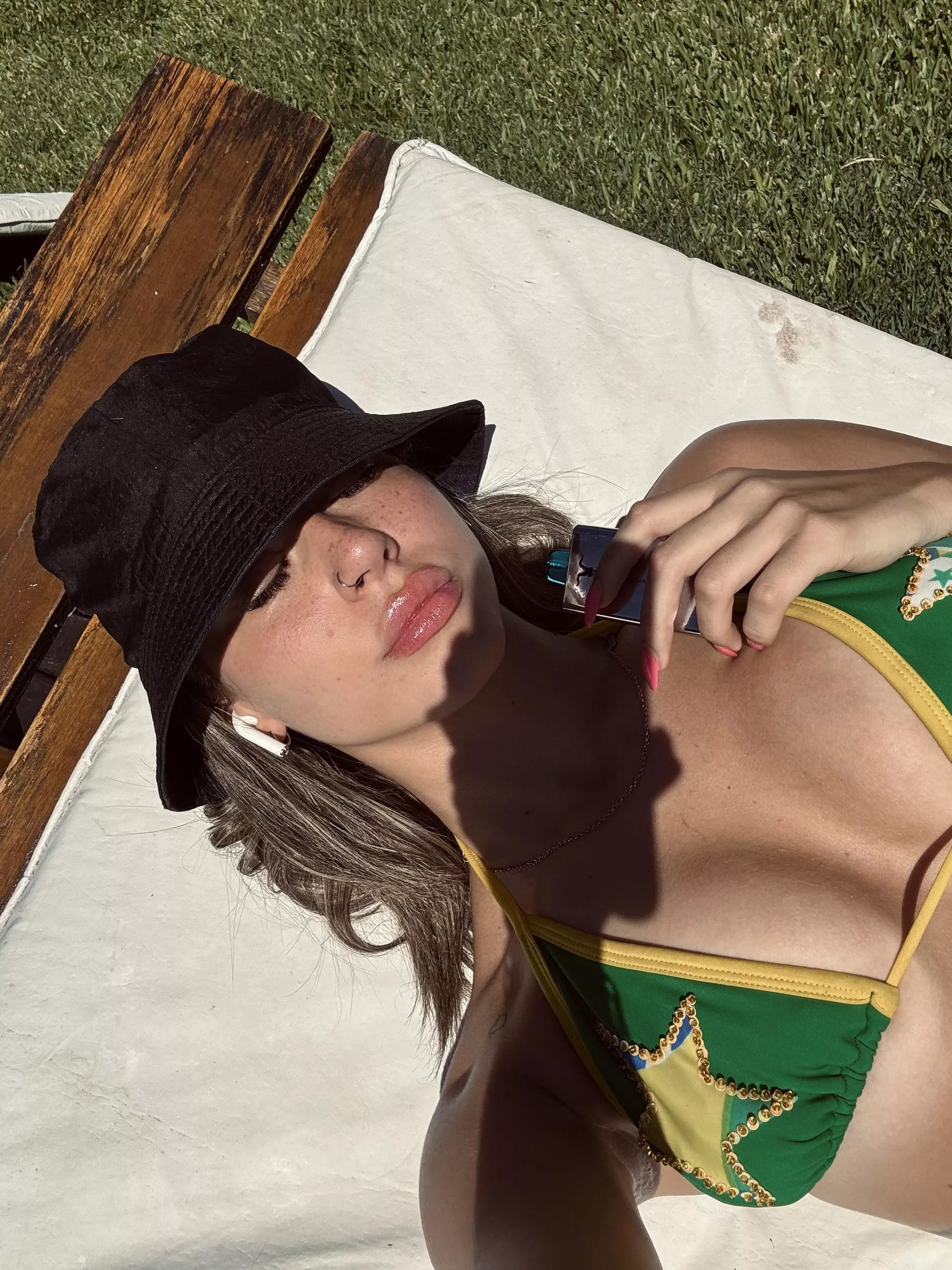 I wonder if you would like to see more of my bikini pics