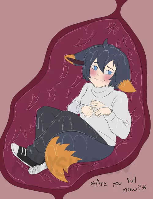 {image} Commission done for u/sharkbit11 Art done by me AhoyShadow [oral] [?/m] [male prey][willing]