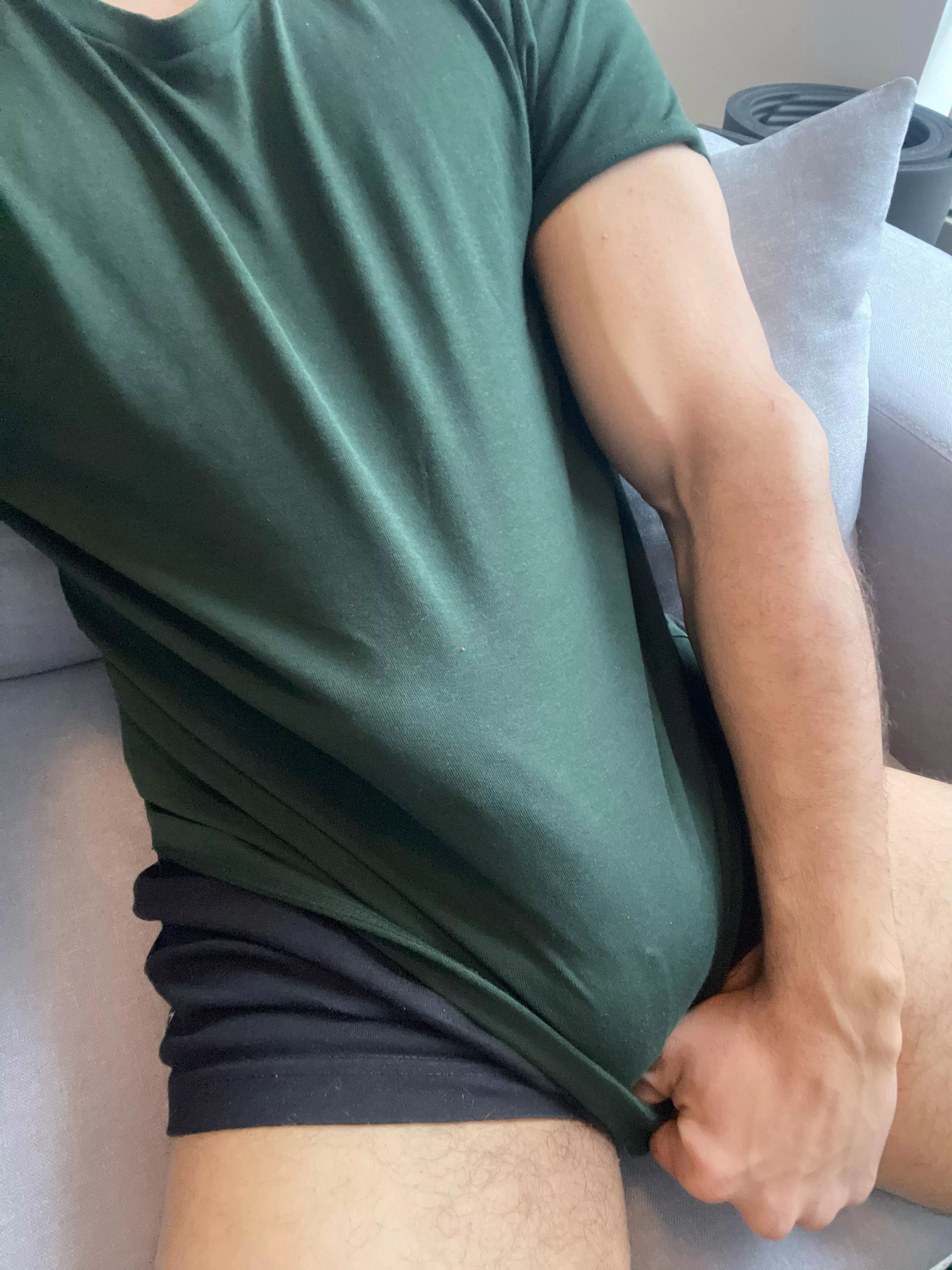 Jerked off twice and still horny