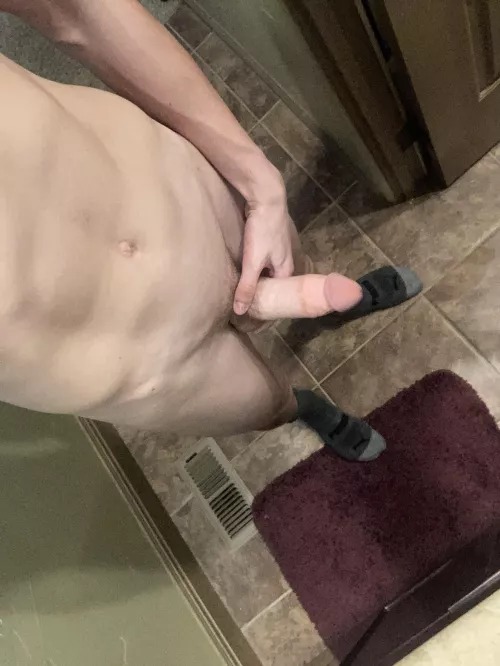 Let it grow in your mouth while you look up