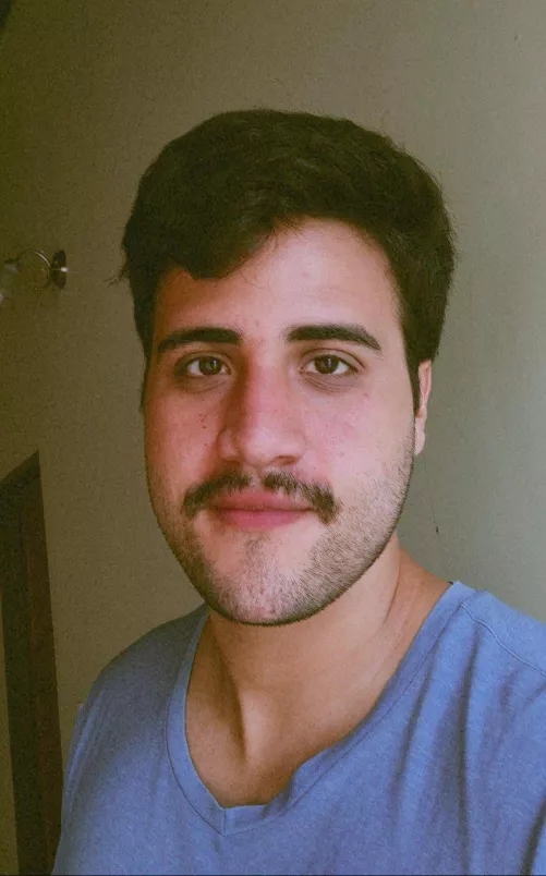 my face when I just woke up