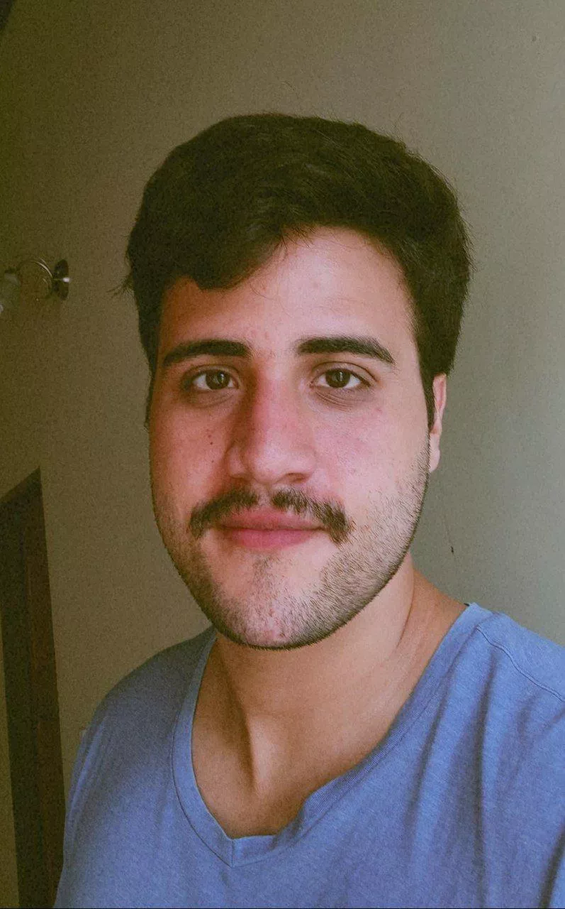 my face when I just woke up