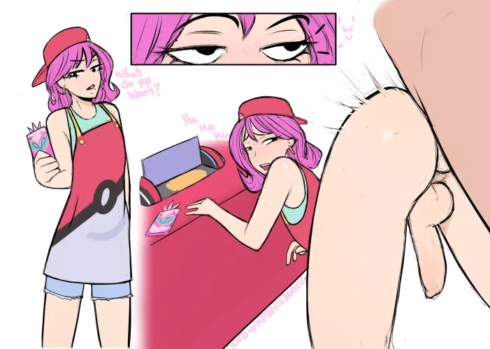 (OC) femboy healer help you out with your balls