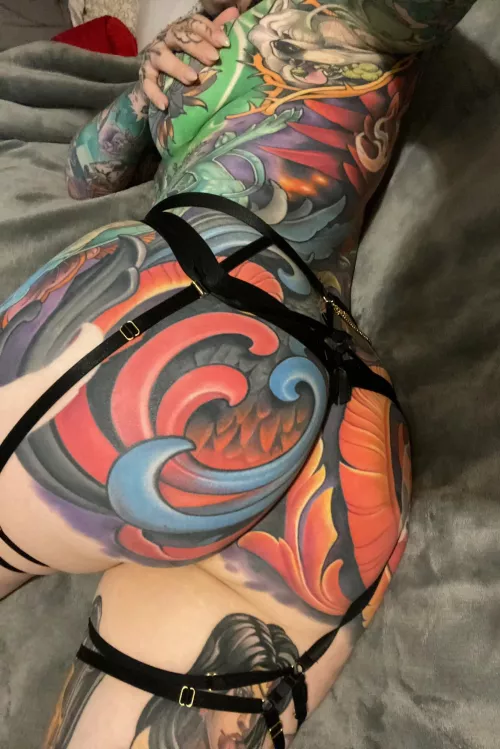 One of my secrets is that I love getting my tattoos covered in cum 🤭
