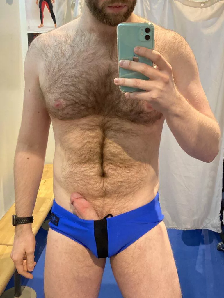 Oops, got a little horny in the dressing room