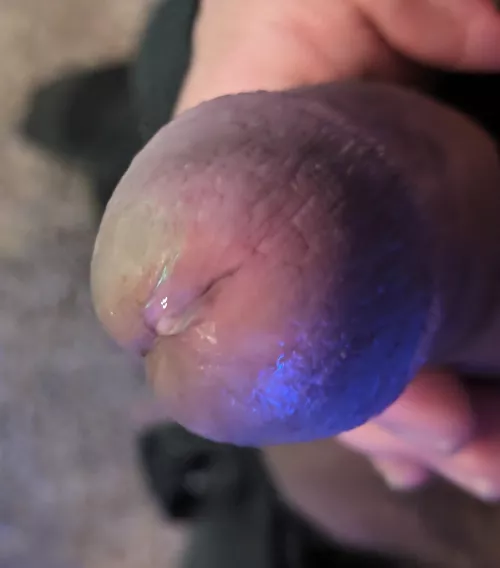 Oozing precum 