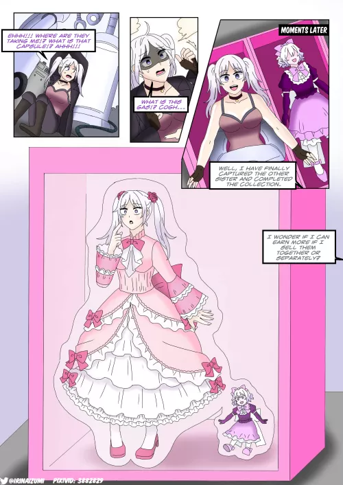 Robin turned into a doll