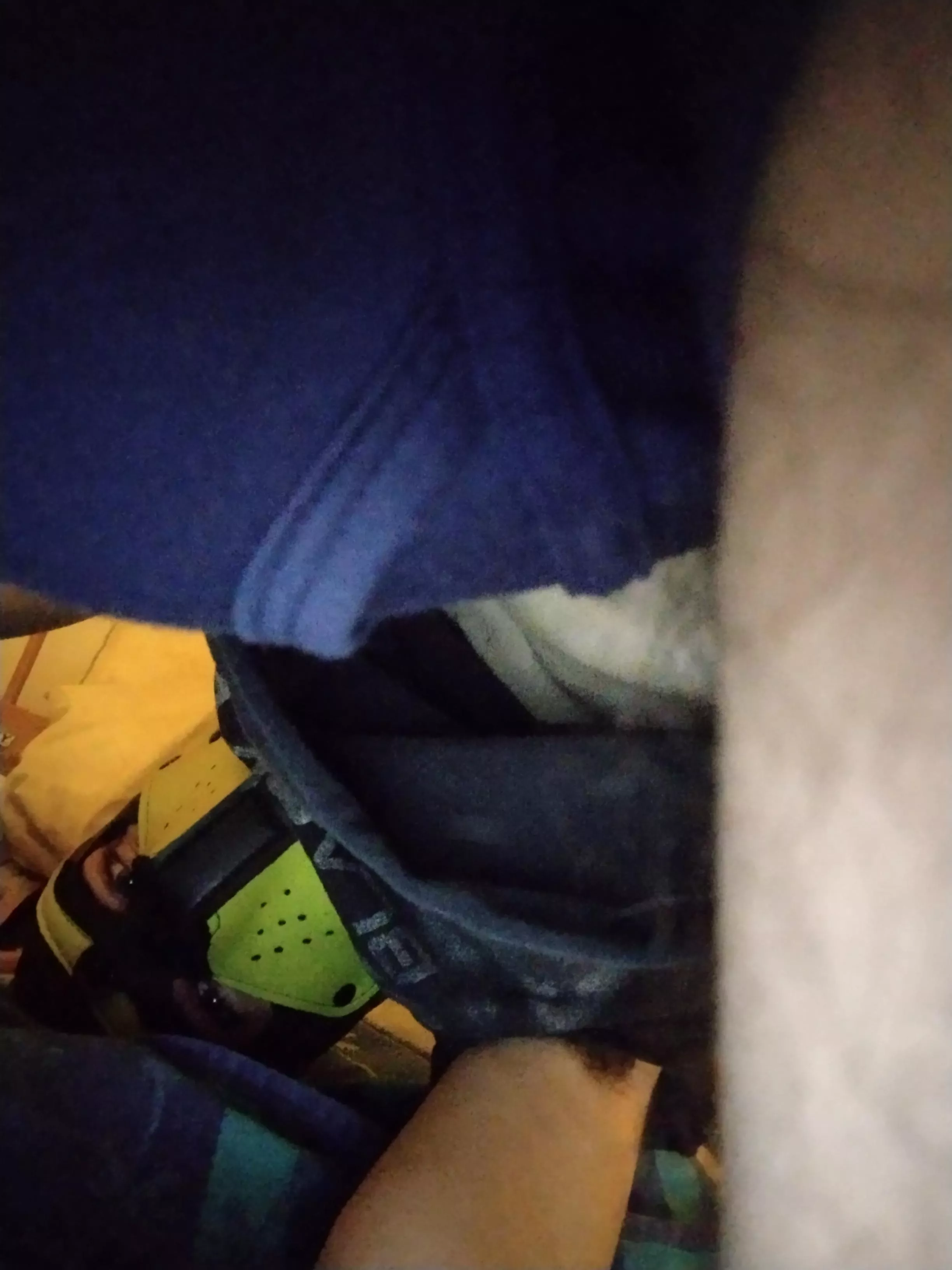 Ruff! Whatcha doin under there?