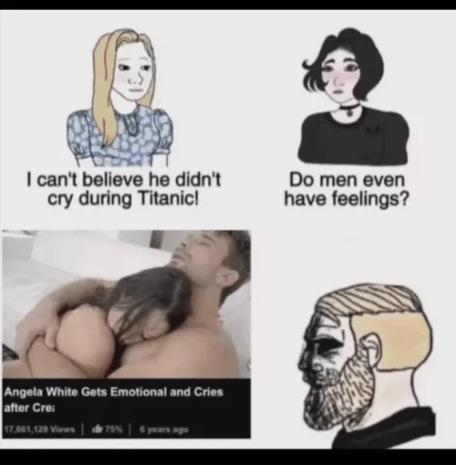 Seriously her scene white him hits different