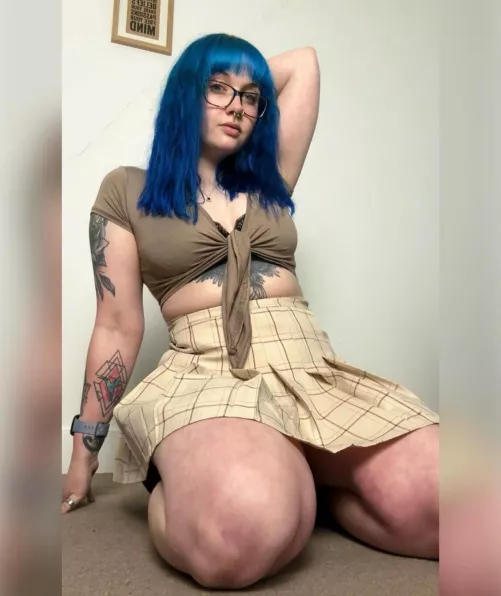 sitting on the floor as usual