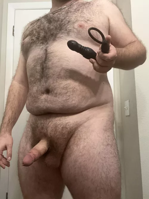 Toys just make everything more fun. Now, is this going in you or me first? 😈