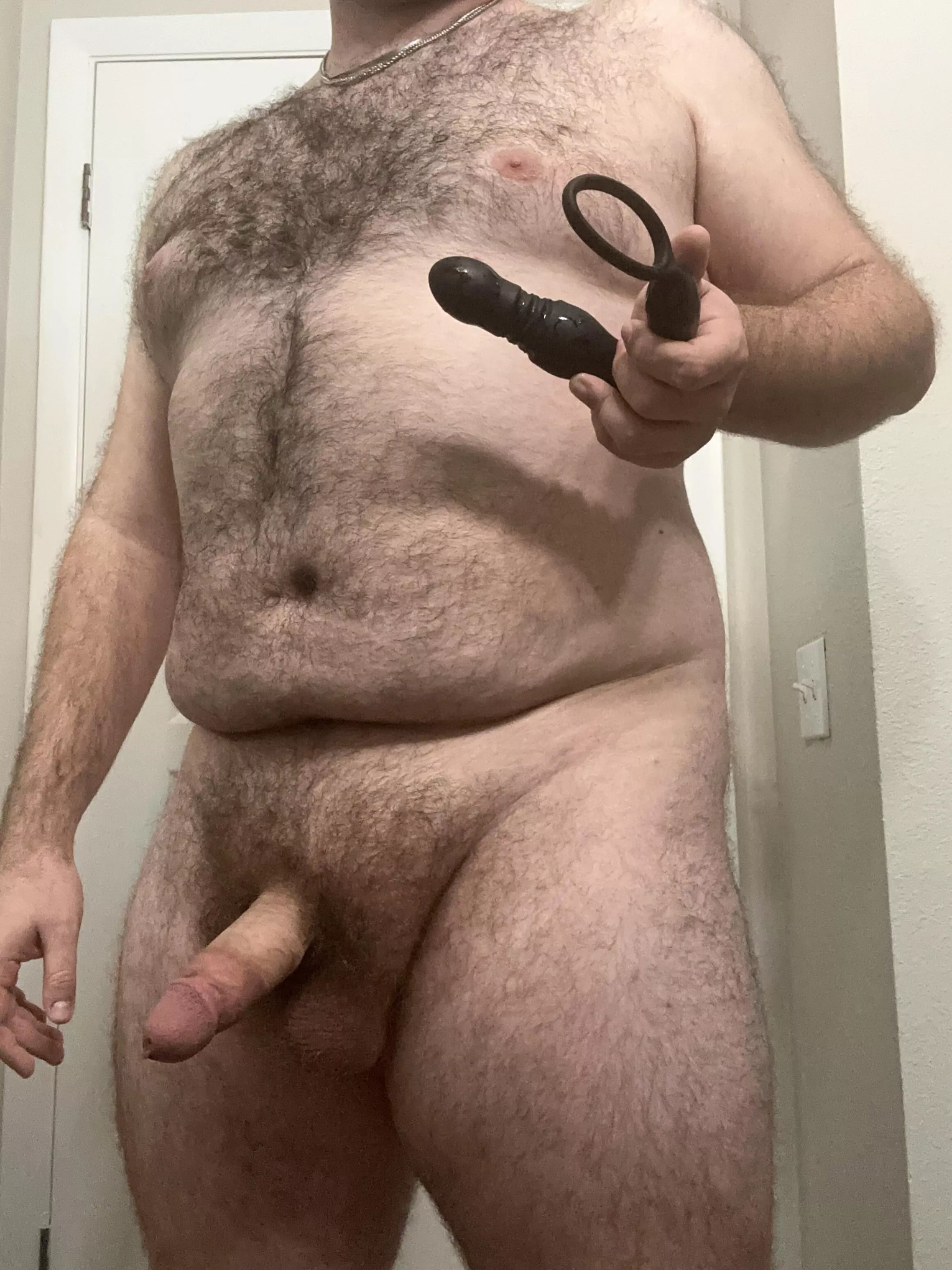 Toys just make everything more fun. Now, is this going in you or me first? 😈