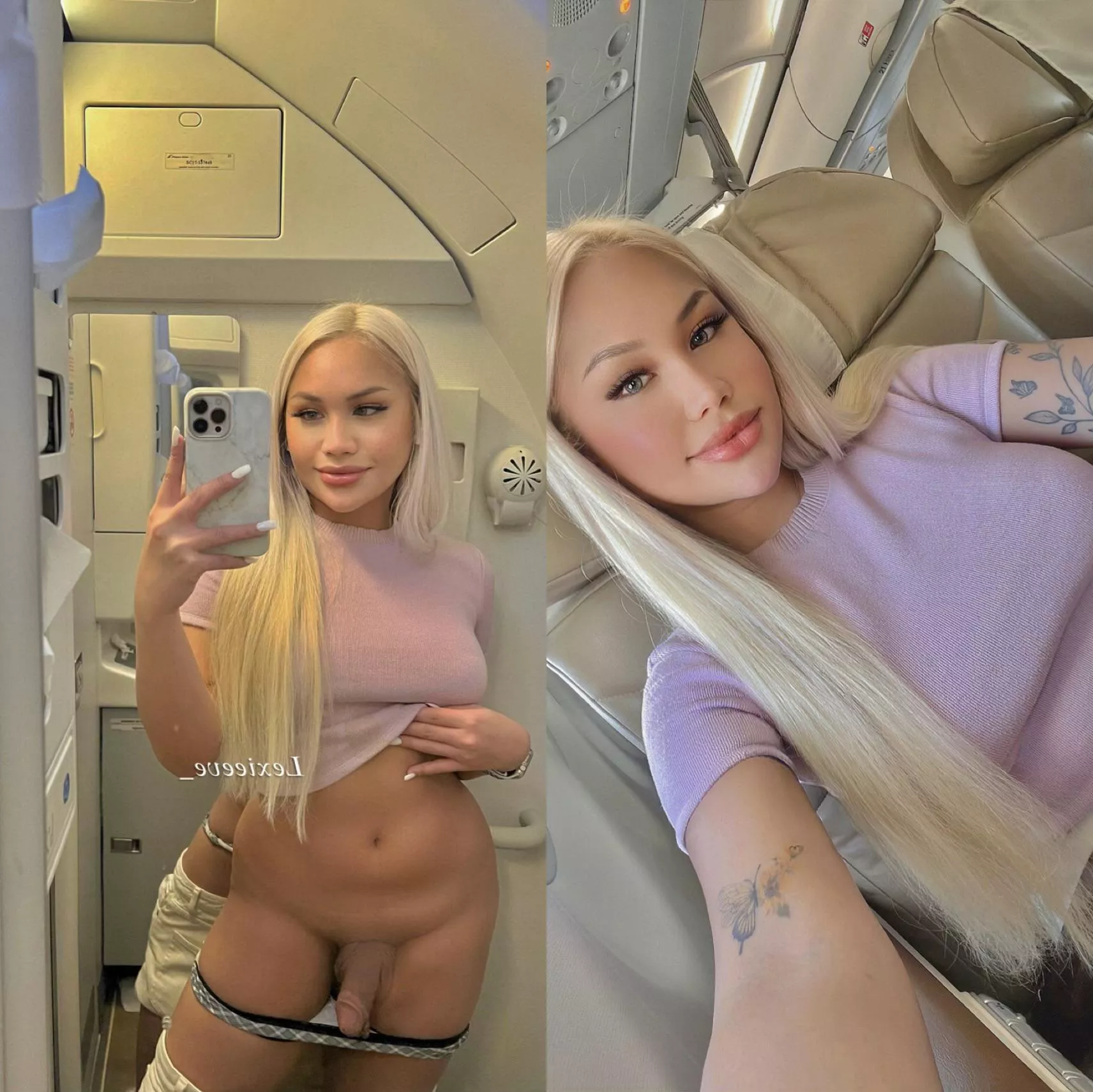 Would you suck me in the airplane toilet? 😜🍆