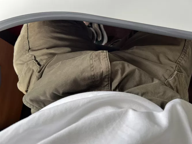 Y'all gave me a pretty big bulge at my work desk with your messages