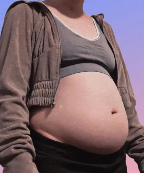 you can barely tell I stopped working out everyday