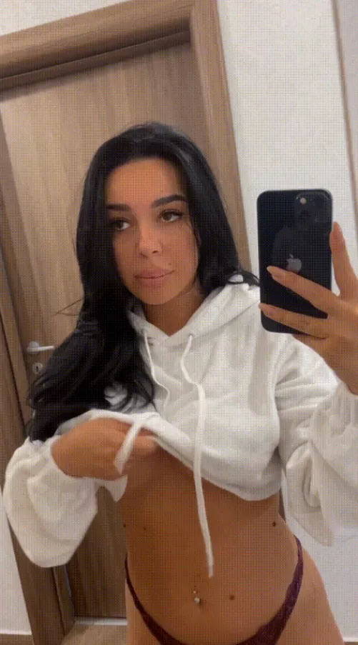 You wanna see whats behind this hoodie?