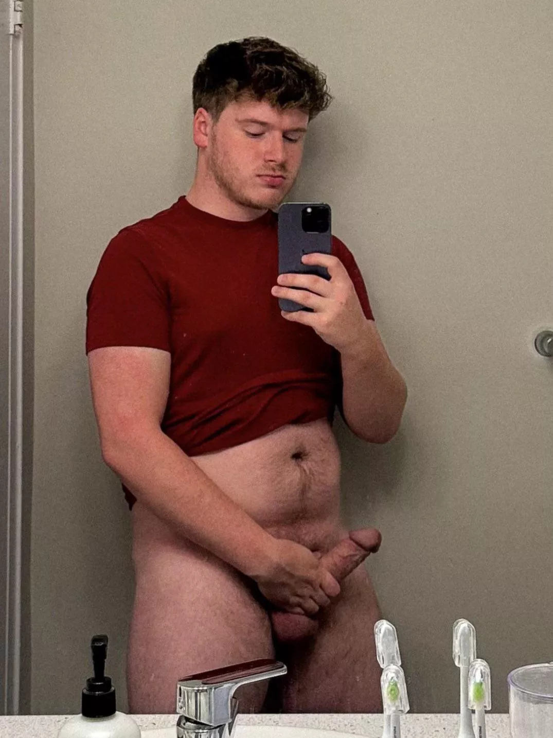 your thick-dicked sleepy boyfriends dick [26]