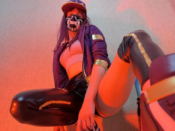 Akali K/Da by (KawaiiMoan)