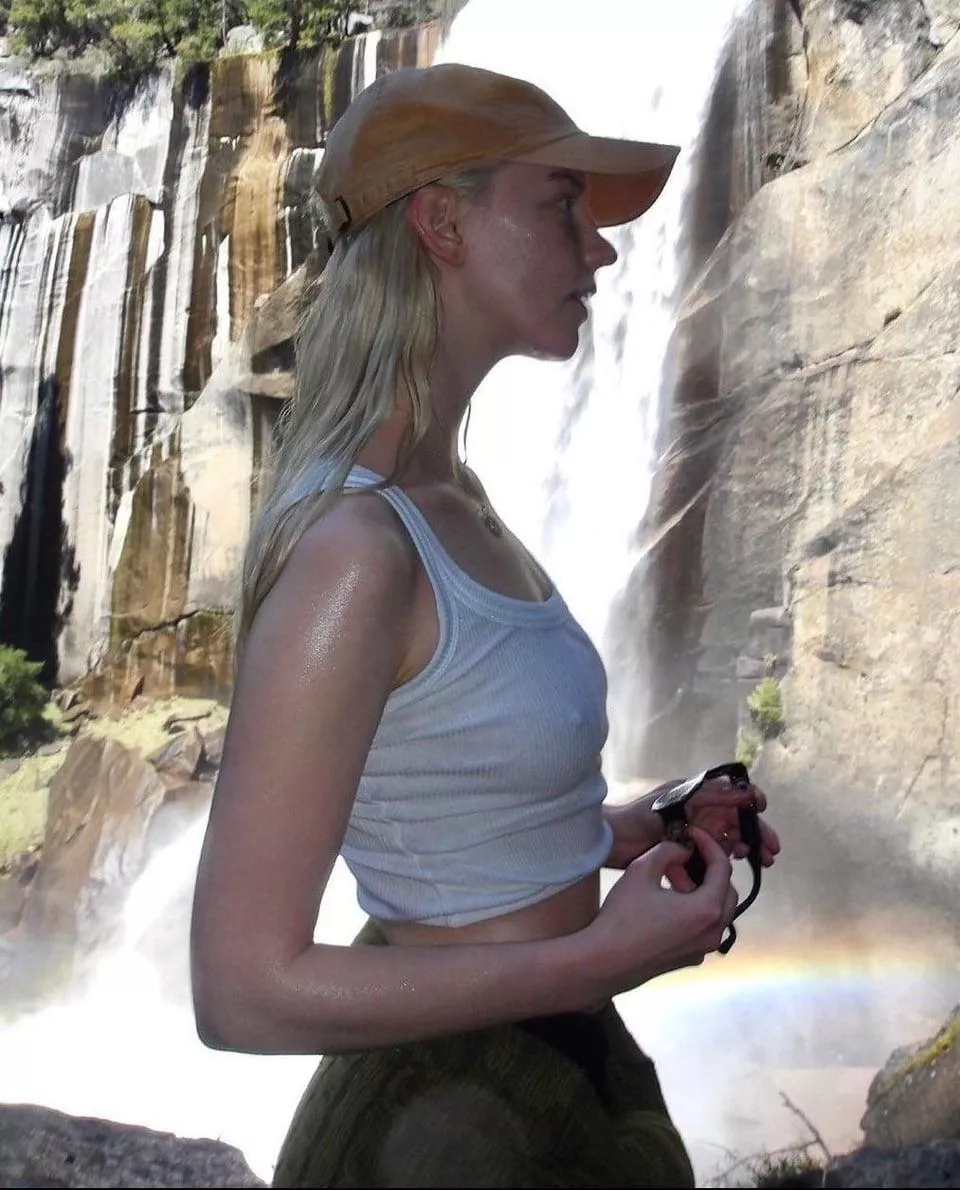 Anya Taylor-Joy on a hike