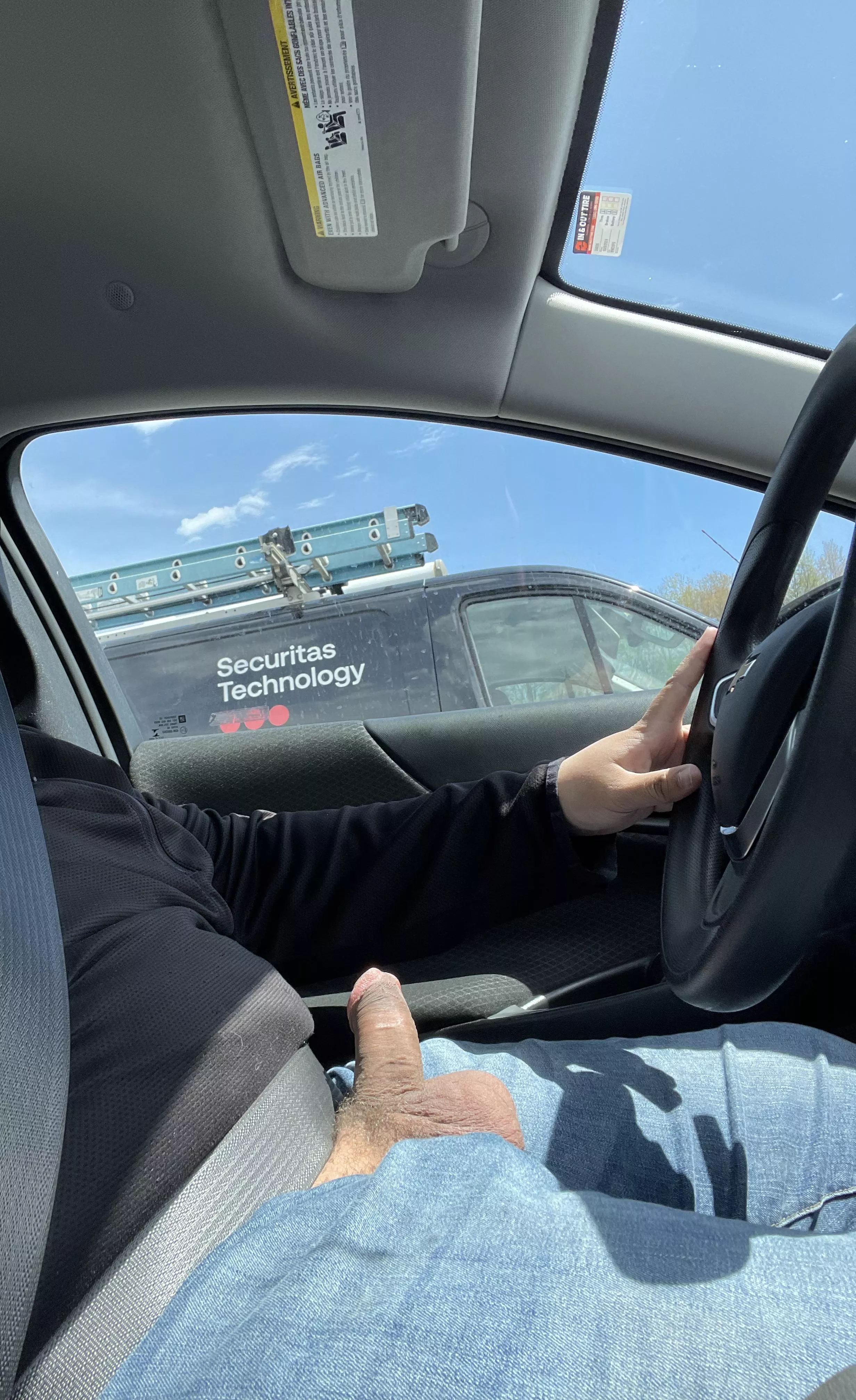 Check cars when driving by