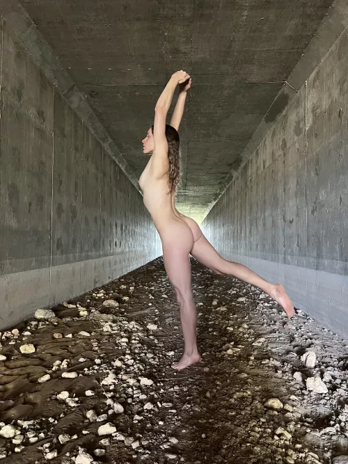 Dancing under the highway 