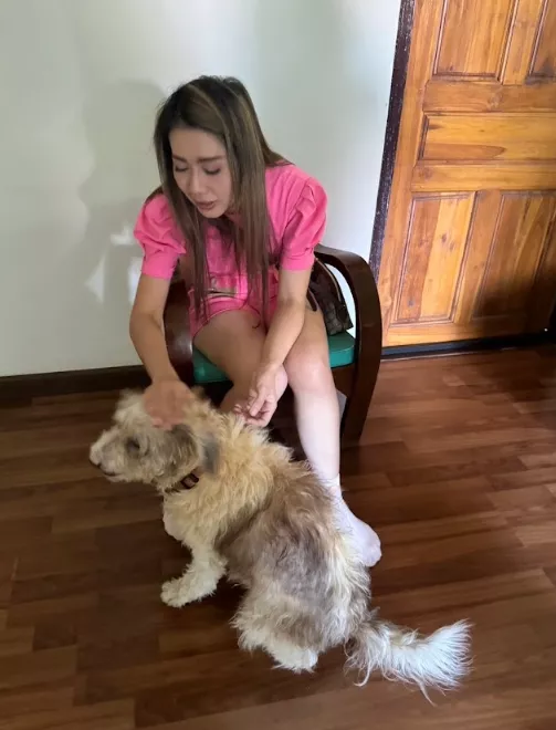 Do me and my dog look cute together?