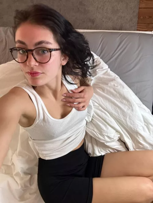 Do you like my white crop top?