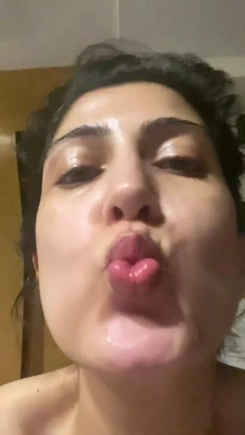 Early morning horny cock hungry face...do I look hungry or just horny? 