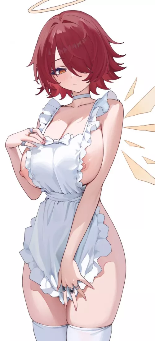 Exusiai can be a good maid to play with