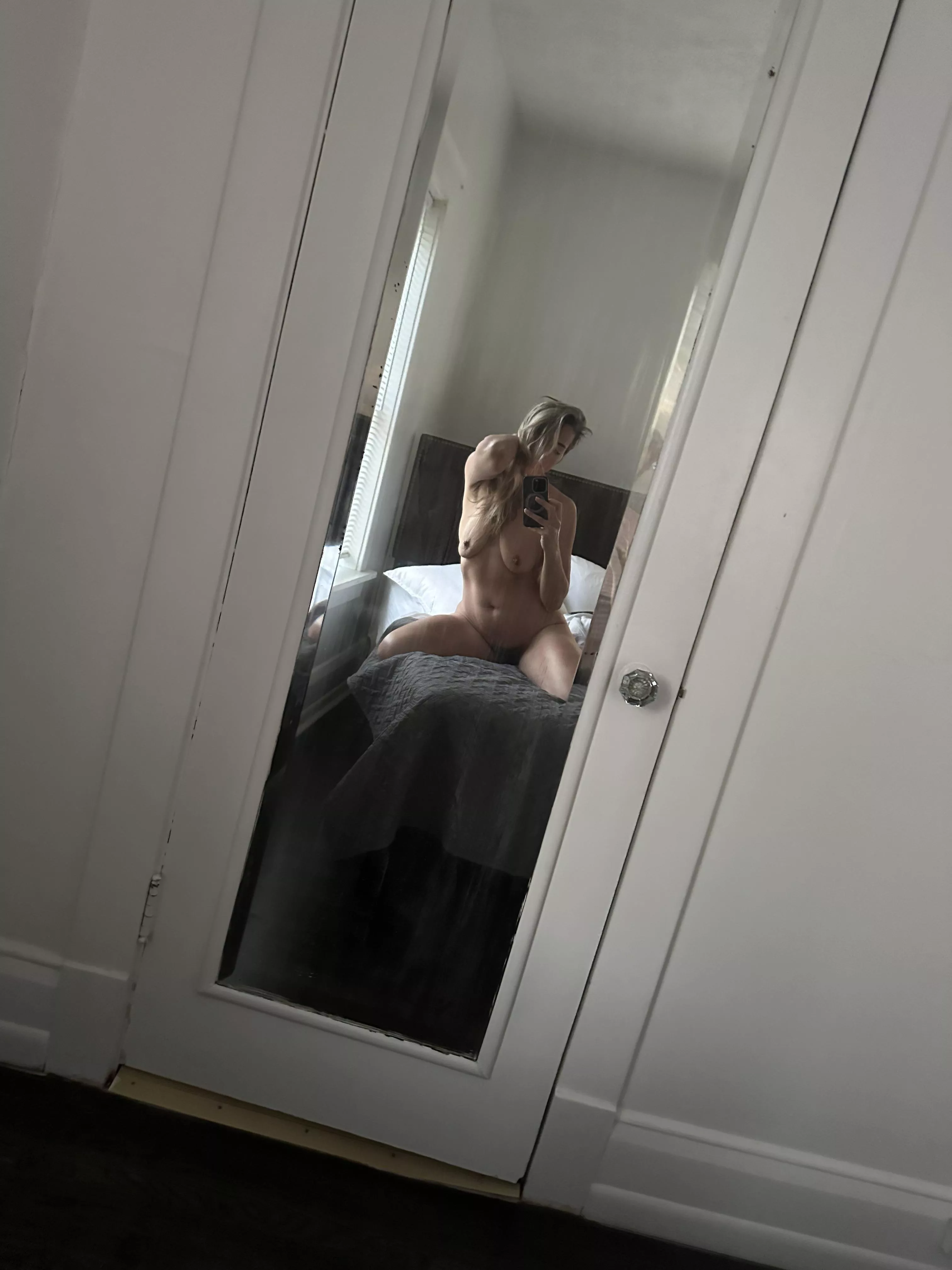 Goooood morning. Wishing you were here to cuddle. 