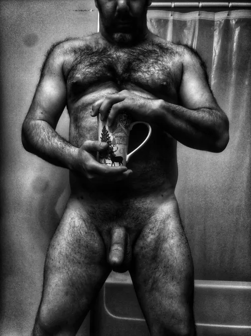 Holding the nector of the gods, is the only way to start the day. 