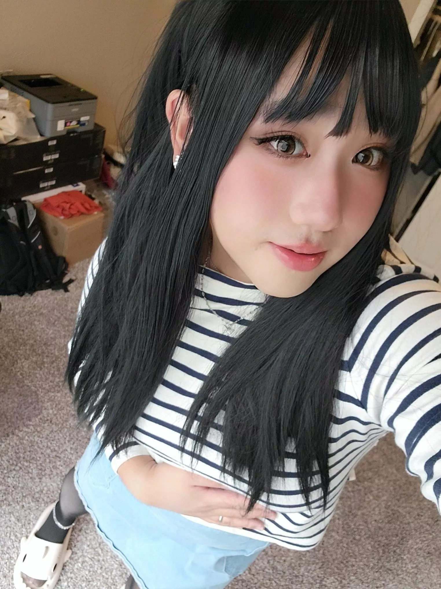 I accidentally deleted my own post! Here is my goto outfit!