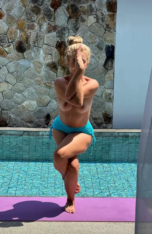 I am very flexible and not only in training