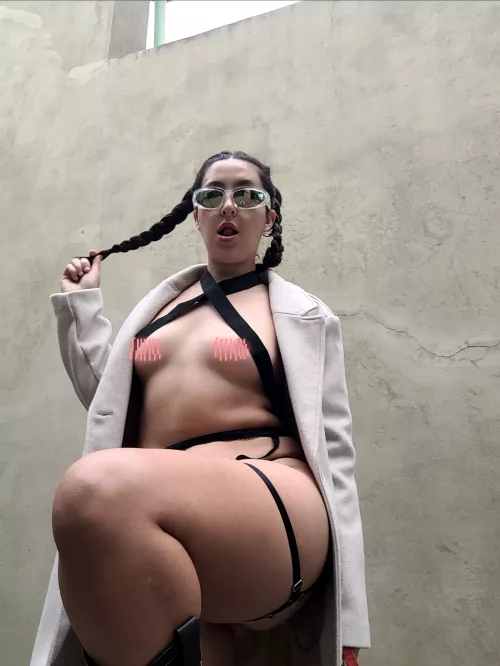 I have the curves of a race track and you are the driver. Don't crash