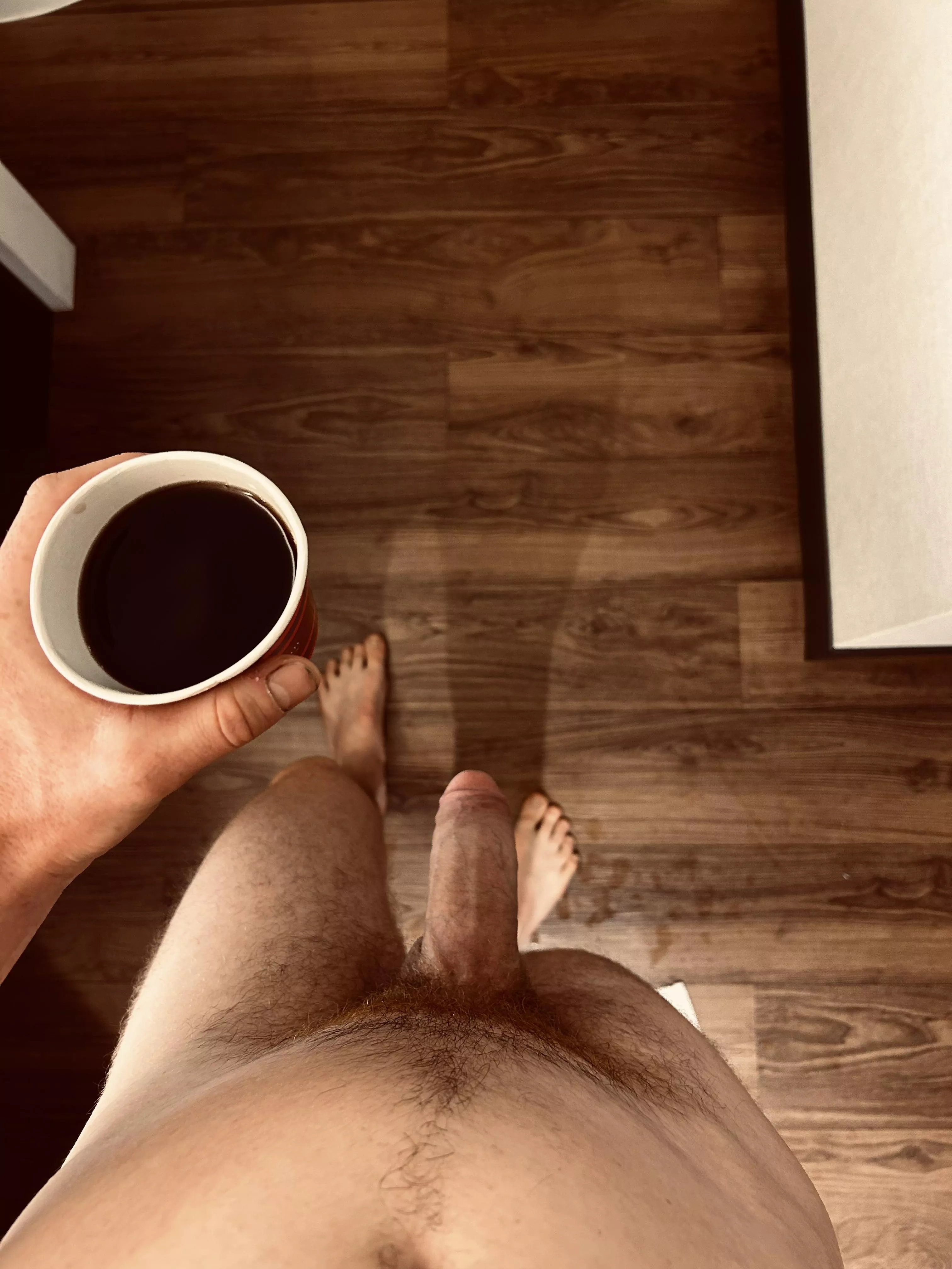 I hope I’m not too late to join you for coffee? 